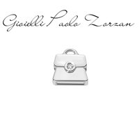 Charm Donna Oro Donna Elements in Oro bianco Diamante ECF10261.001